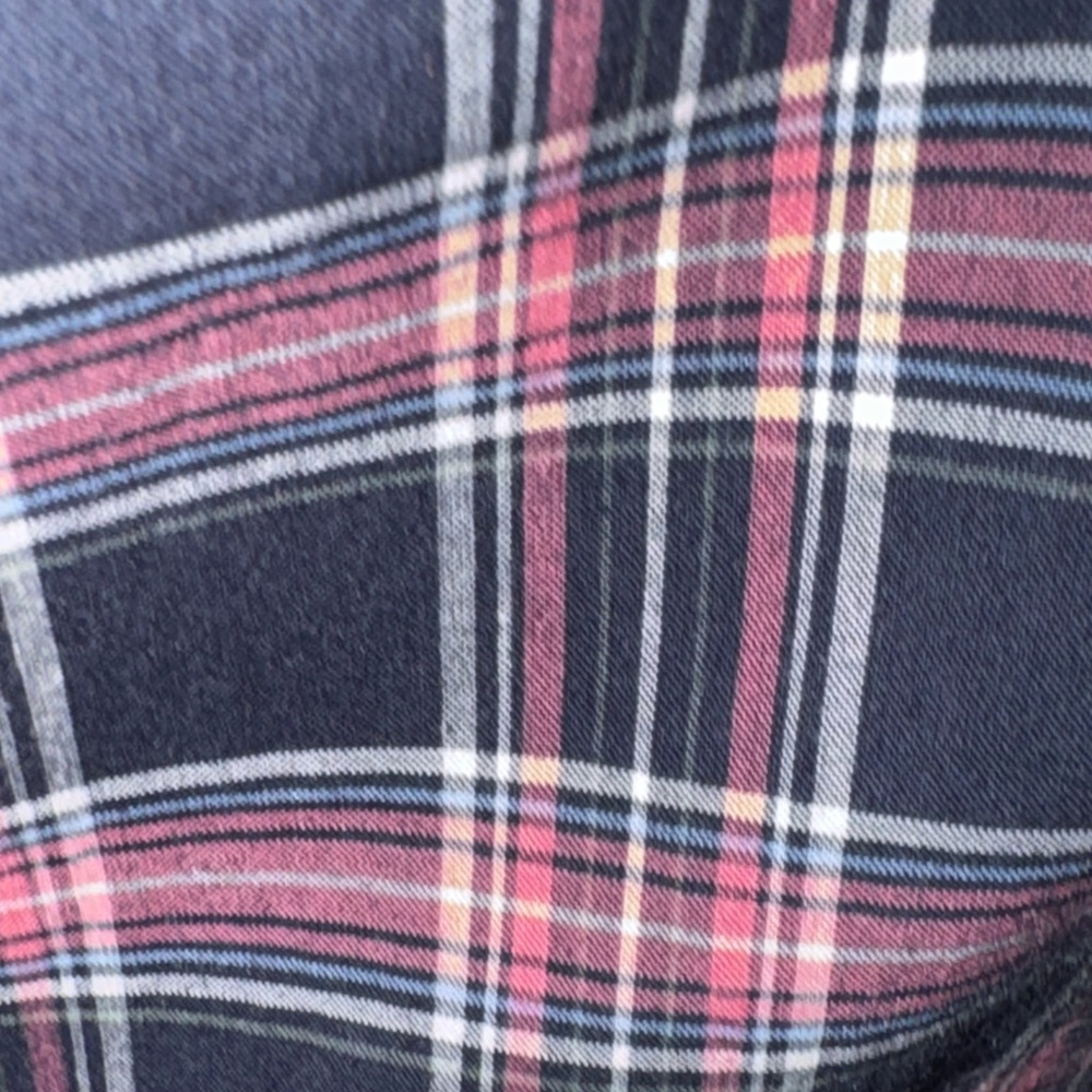 Brooks Brothers Cotton Plaid Ruffled Button-Up Shirt - Picture 6 of 6